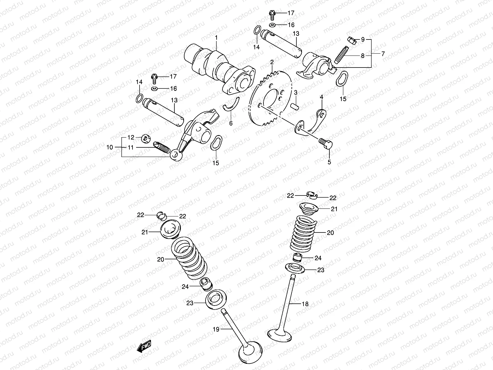 CAM SHAFT/VALVE