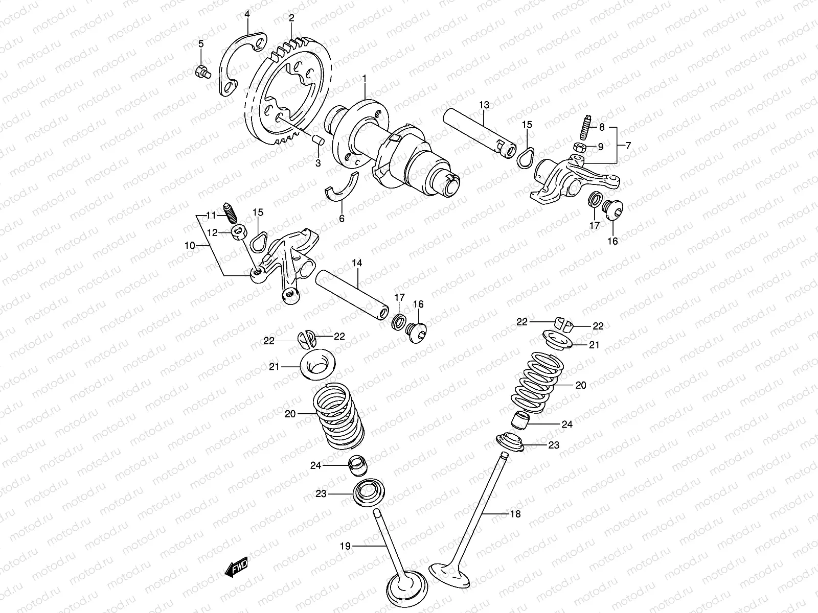 CAM SHAFT/VALVE