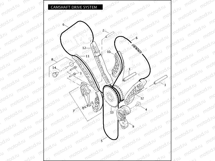CAMSHAFT DRIVE SYSTEM