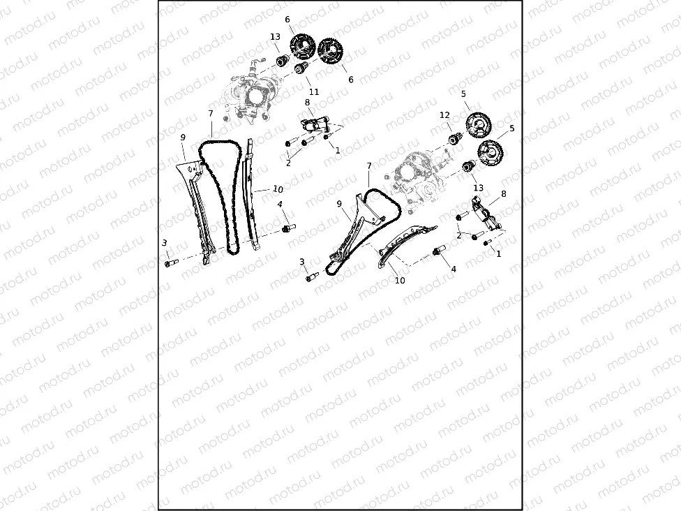 CAMSHAFT DRIVE SYSTEM