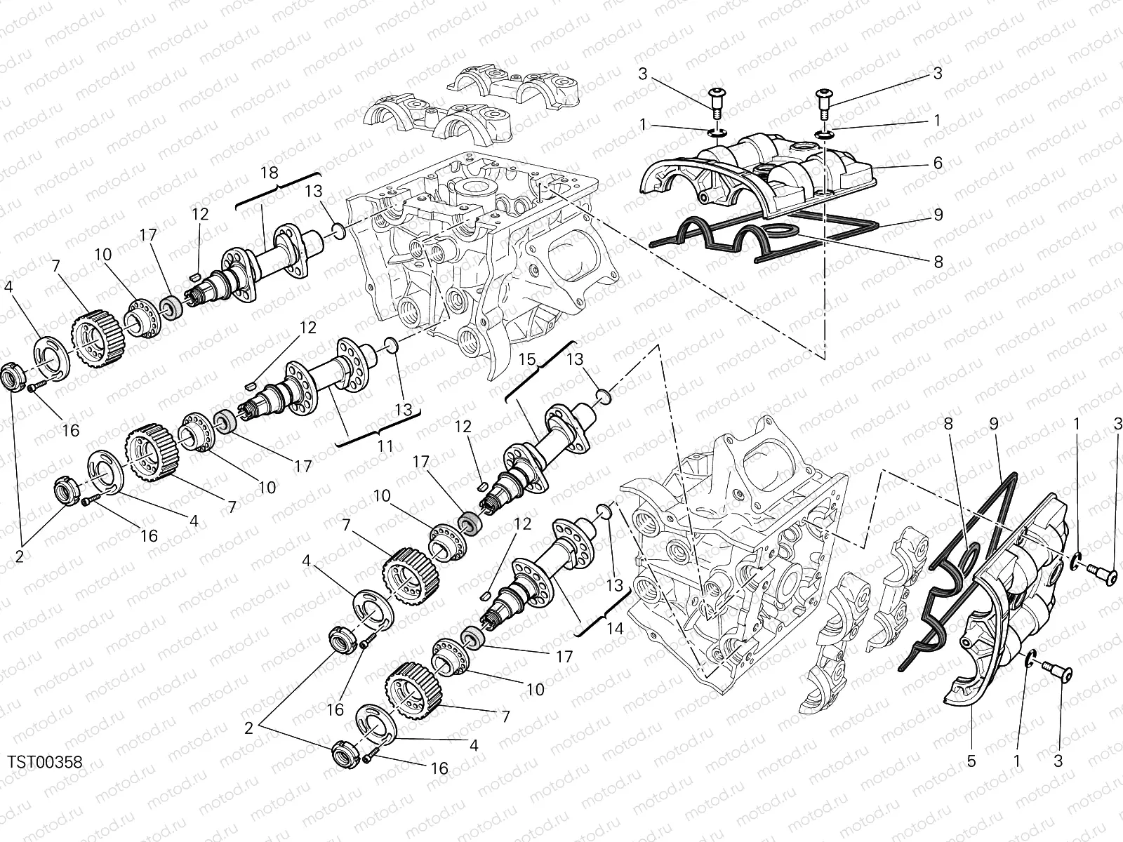 CAMSHAFT [MOD:F848]