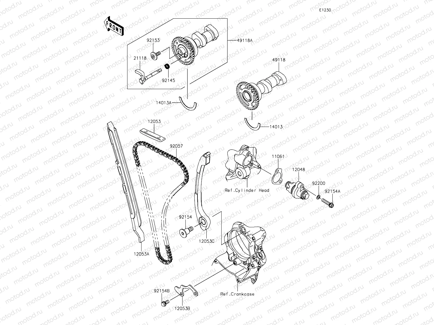 Camshaft & Tensioner