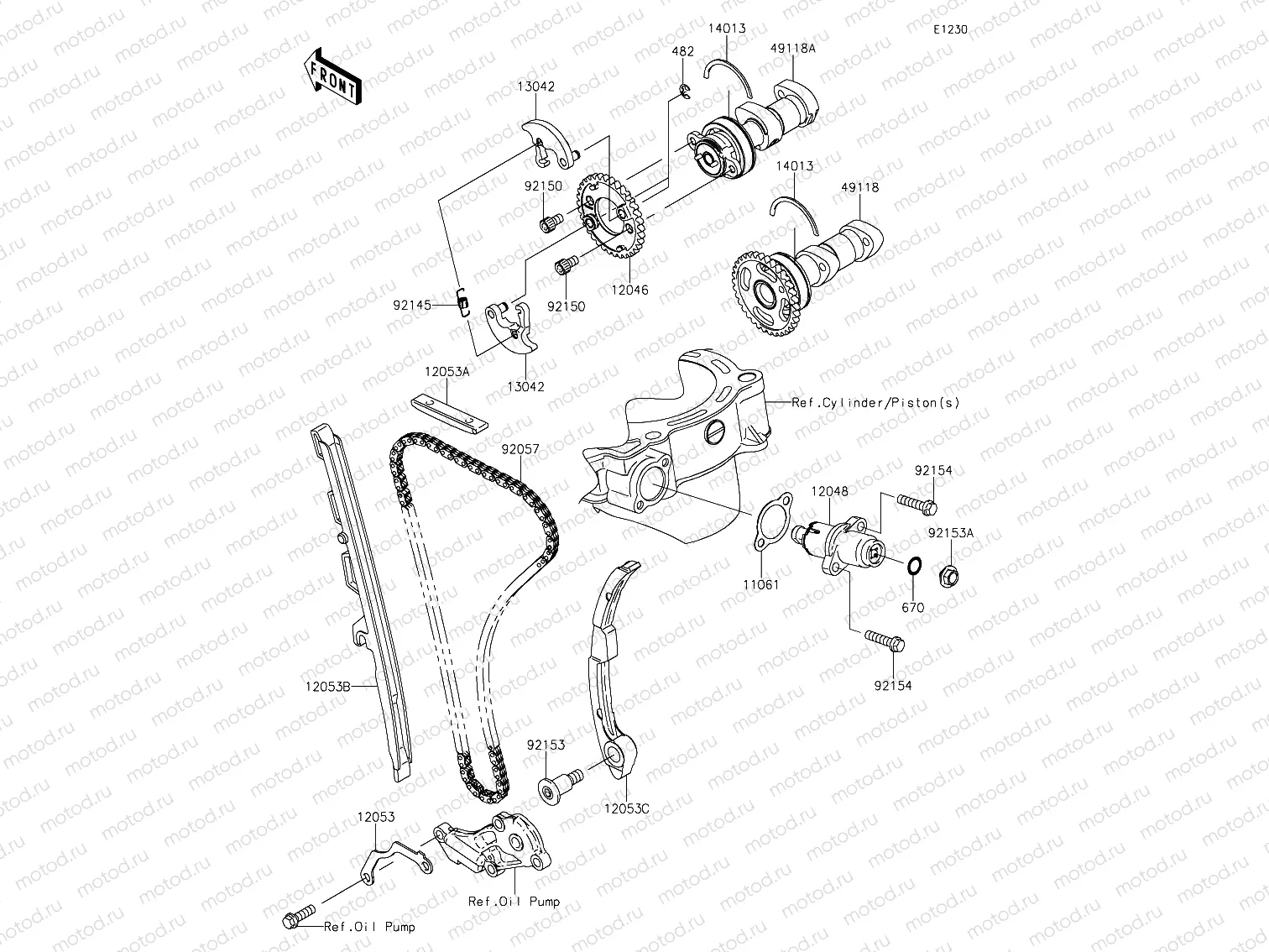 Camshaft & Tensioner