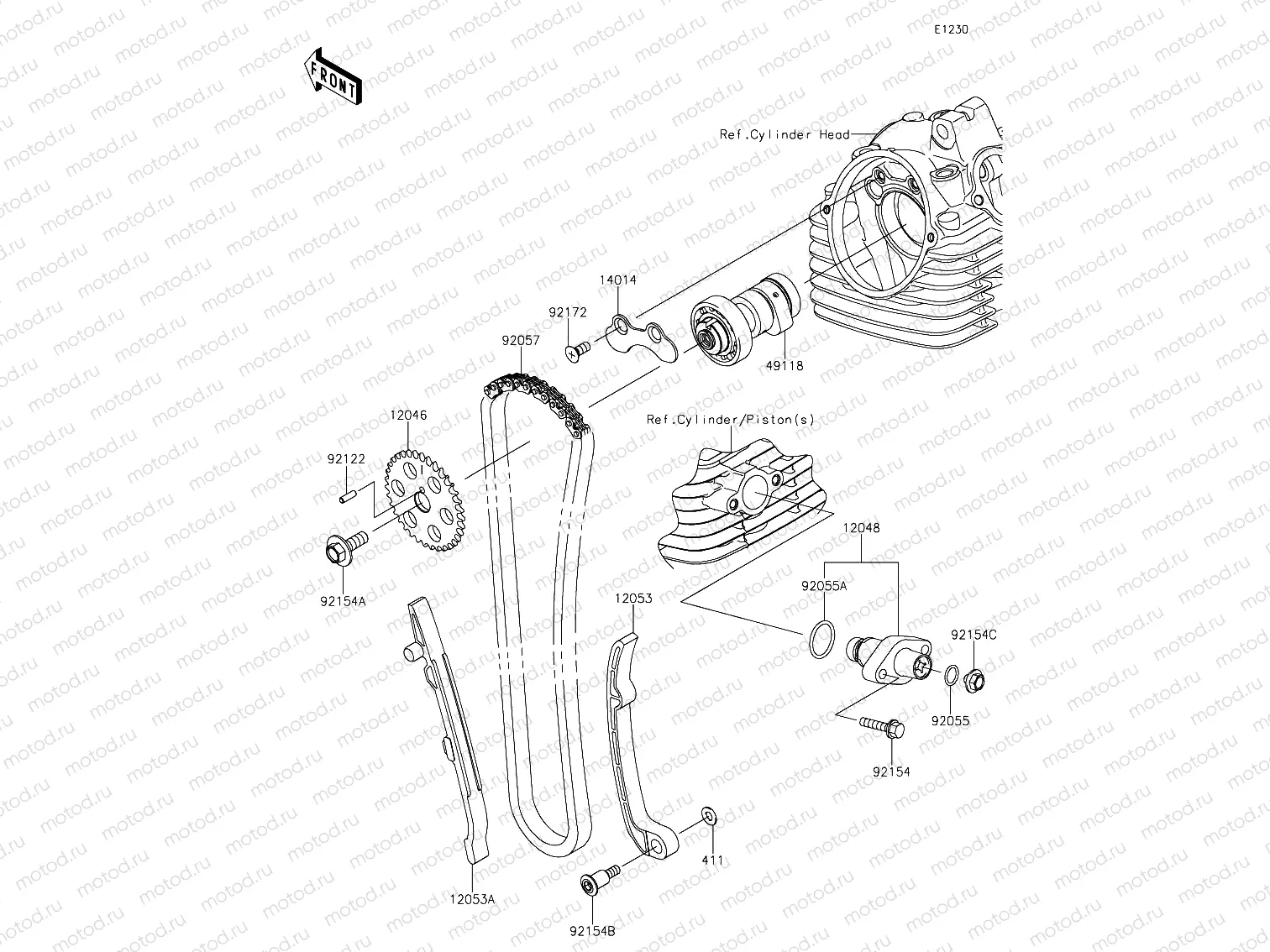 Camshaft & Tensioner