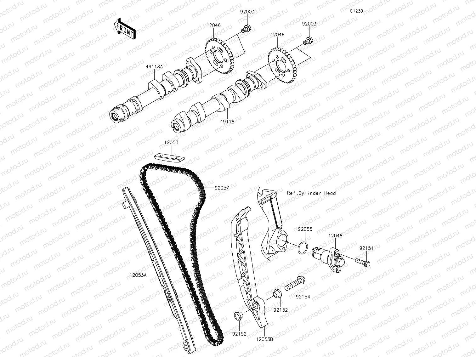 Camshaft & Tensioner