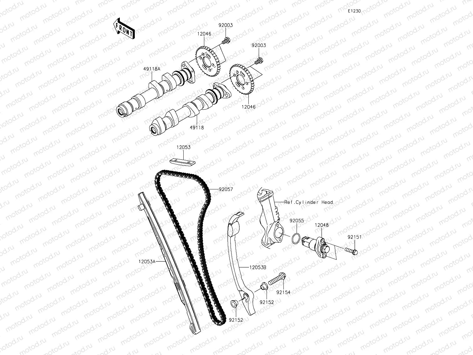 Camshaft & Tensioner