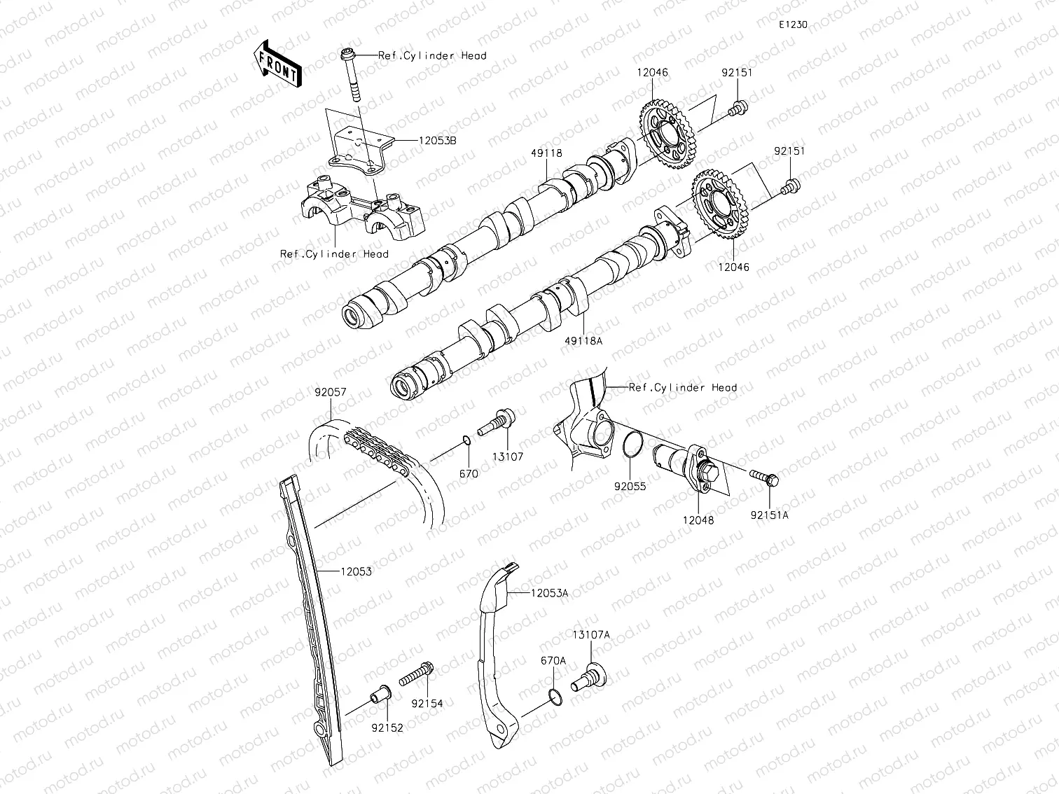 Camshaft & Tensioner
