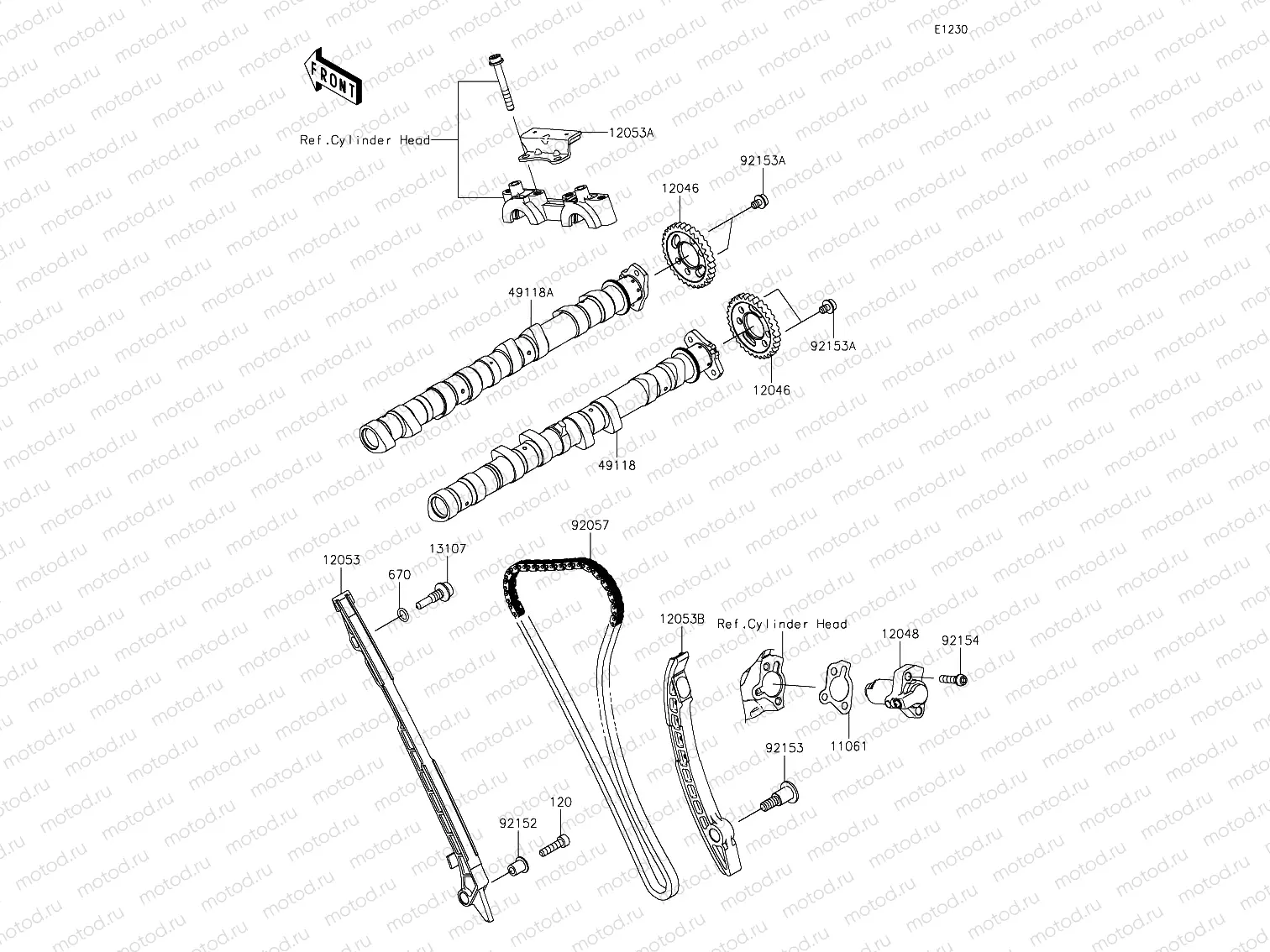 Camshaft & Tensioner