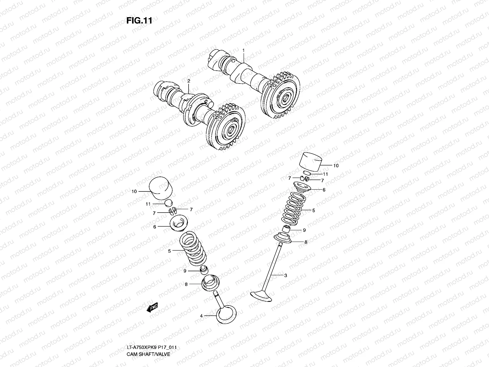 CAMSHAFT-VALVE