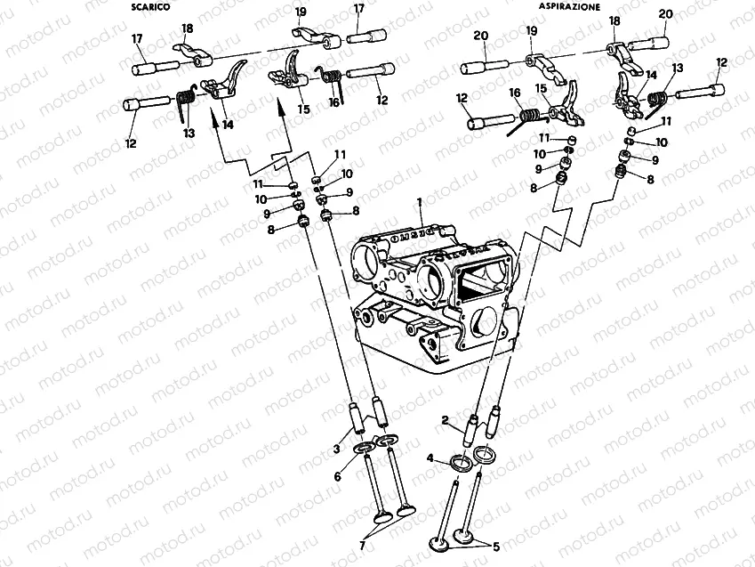 CAMSHAFT » VALVE DRIVE