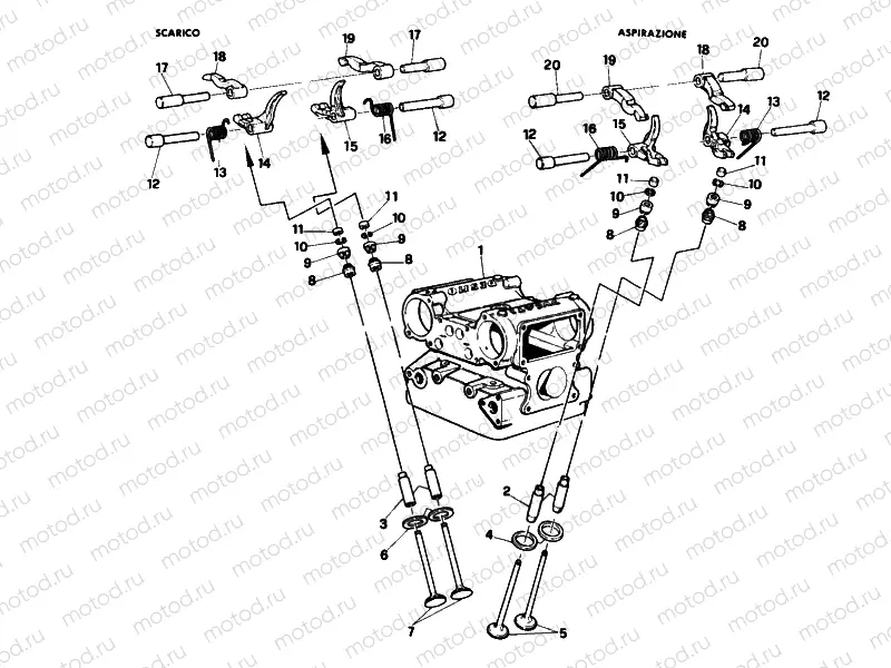 CAMSHAFT » VALVE DRIVE