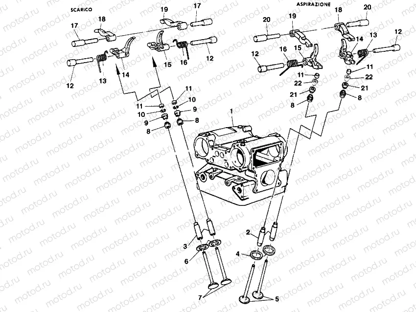 CAMSHAFT » VALVE DRIVE