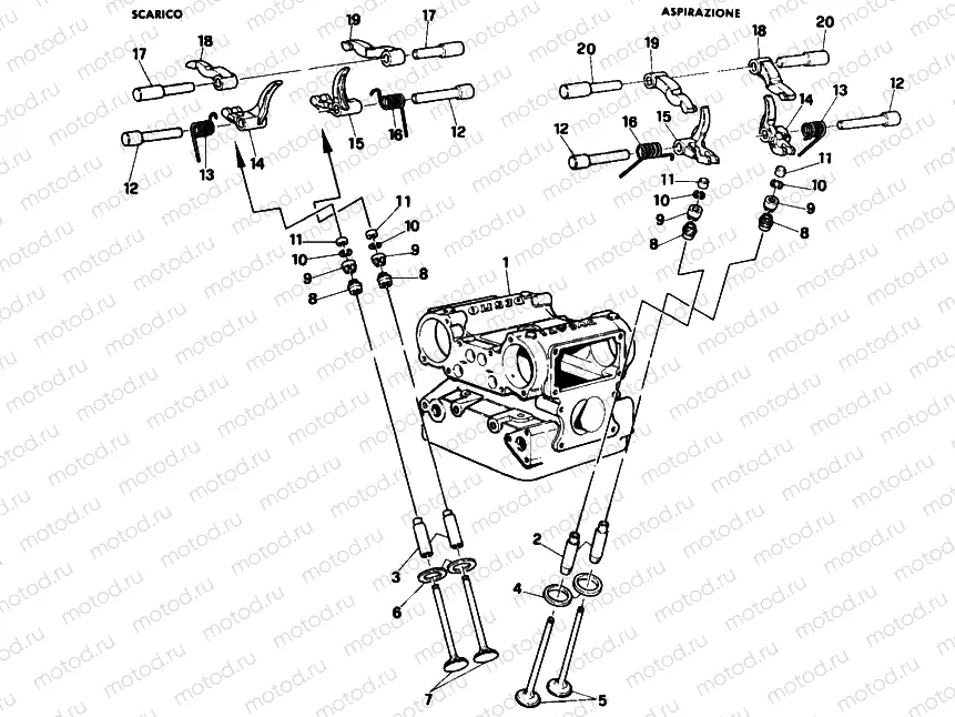 CAMSHAFT » VALVE DRIVE
