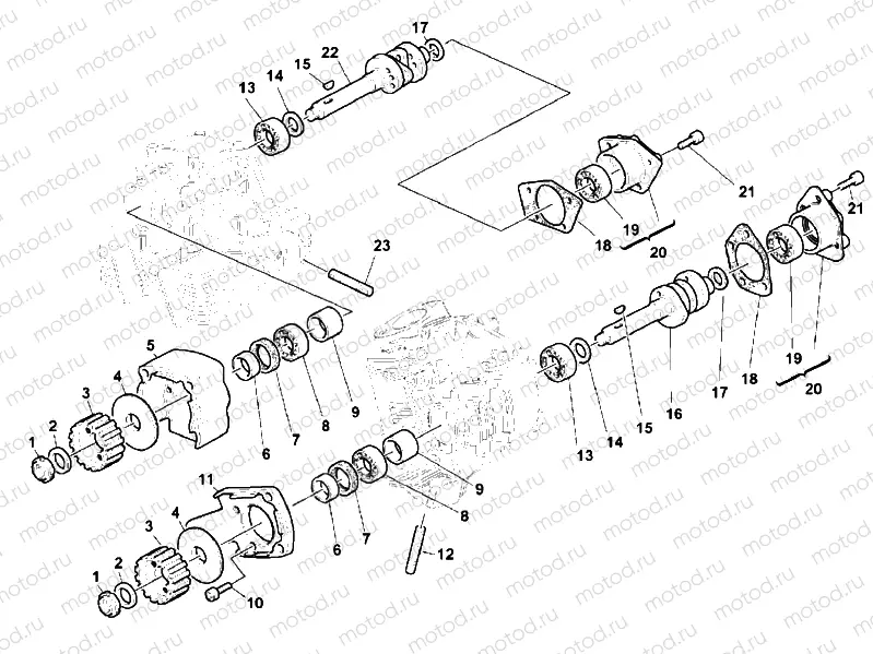 CAMSHAFT » VALVE DRIVE
