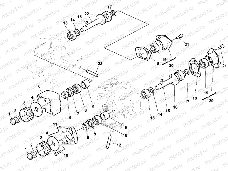 CAMSHAFT » VALVE DRIVE