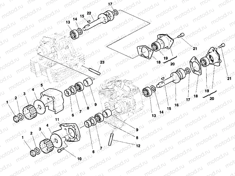 CAMSHAFT » VALVE DRIVE