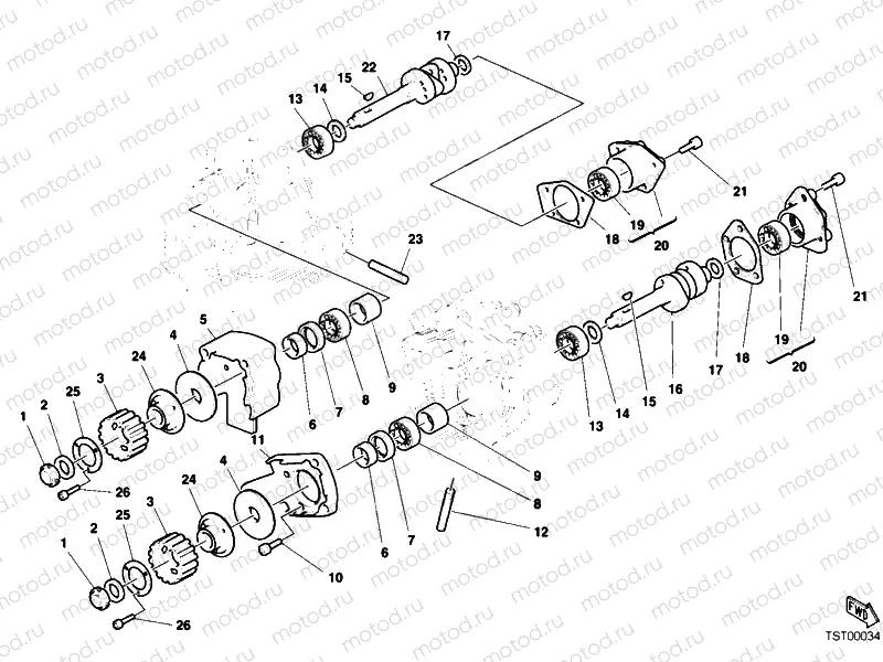 CAMSHAFT » VALVE DRIVE