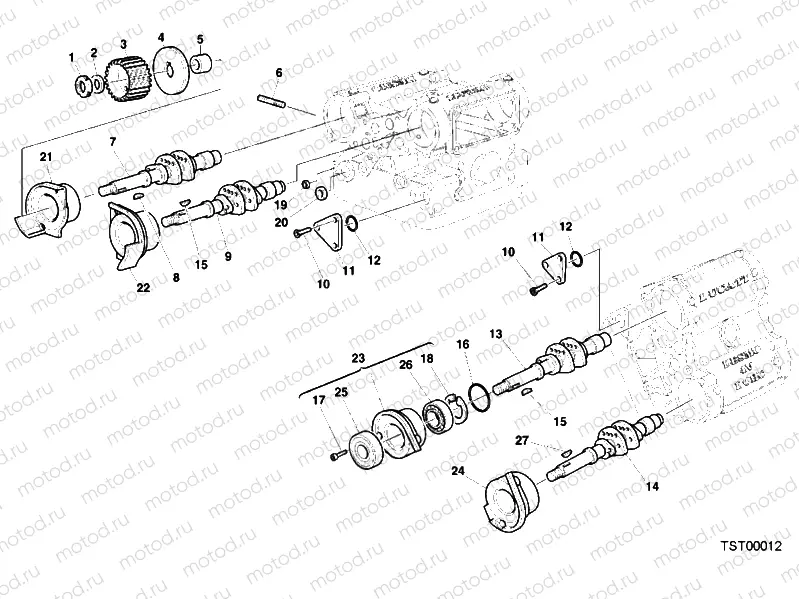 CAMSHAFT » VALVE DRIVE