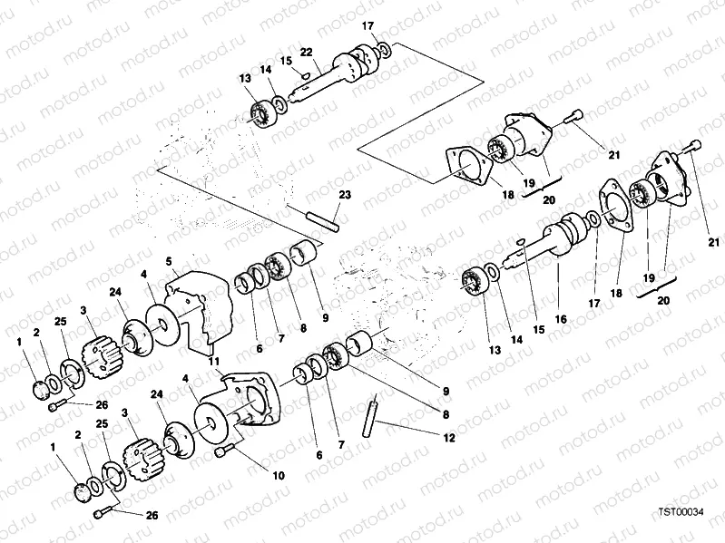 CAMSHAFT » VALVE DRIVE