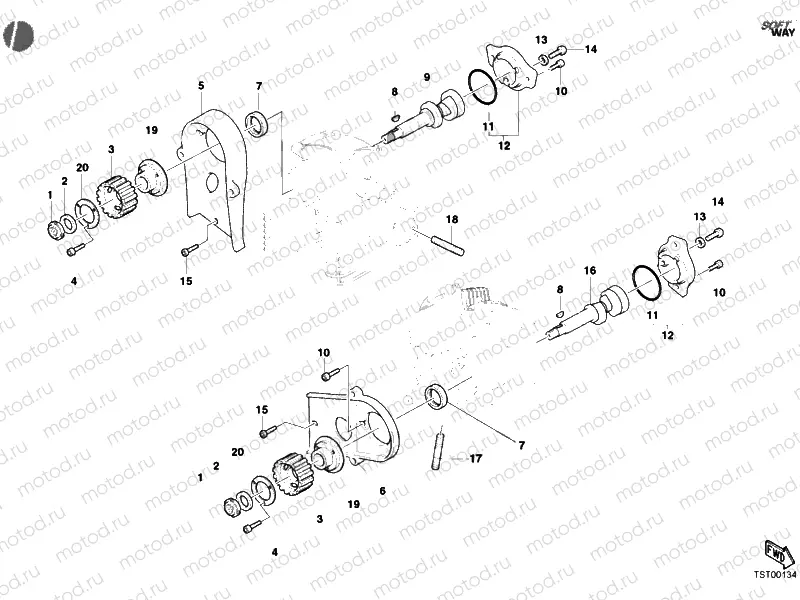 CAMSHAFT » VALVE DRIVE