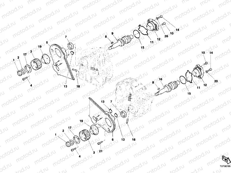 CAMSHAFT » VALVE DRIVE