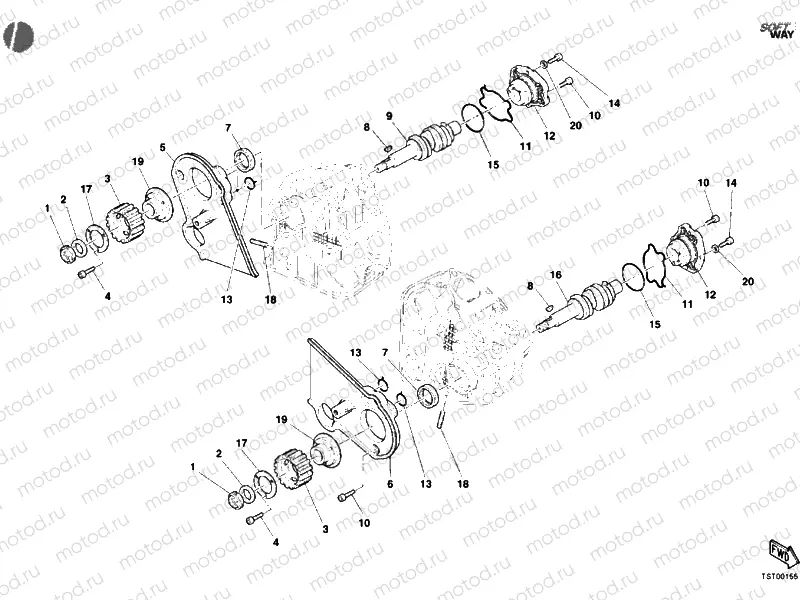 CAMSHAFT » VALVE DRIVE