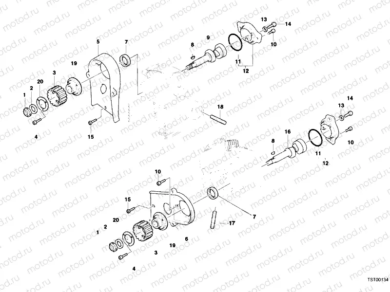 CAMSHAFT » VALVE DRIVE