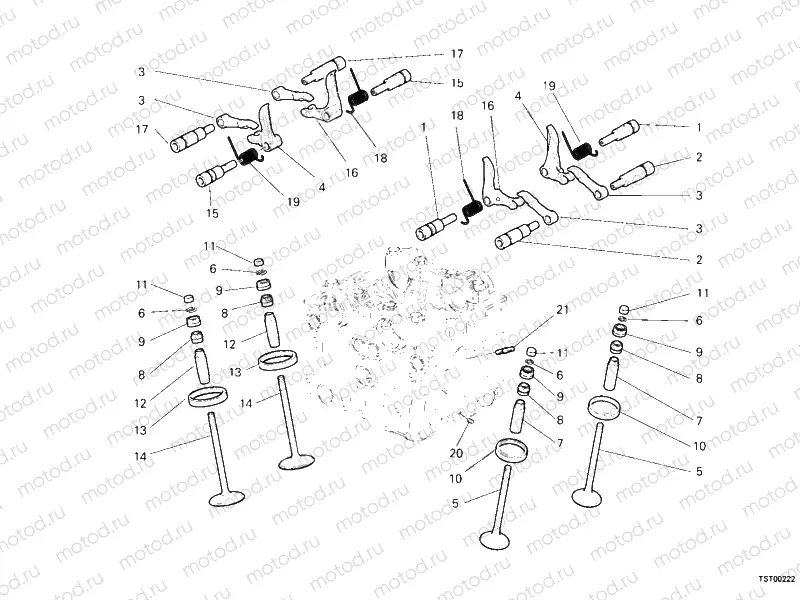CAMSHAFT » VALVE DRIVE