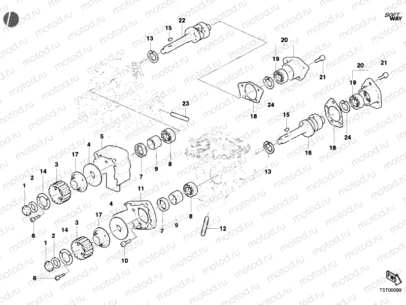 CAMSHAFT » VALVE DRIVE