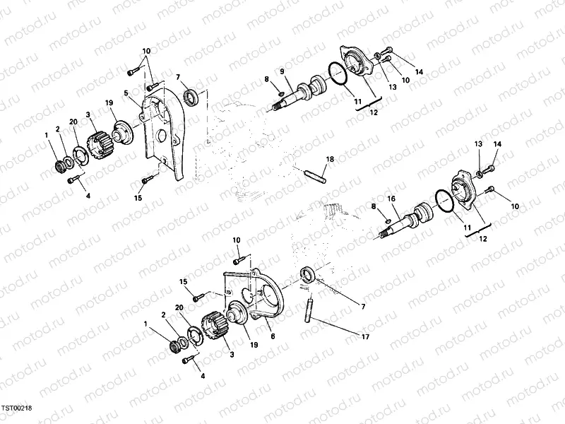 CAMSHAFT » VALVE DRIVE
