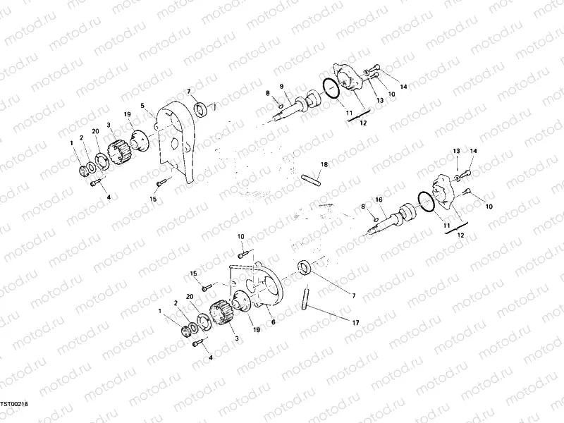 CAMSHAFT » VALVE DRIVE