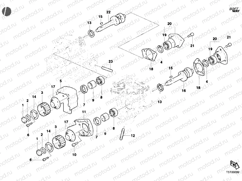CAMSHAFT » VALVE DRIVE