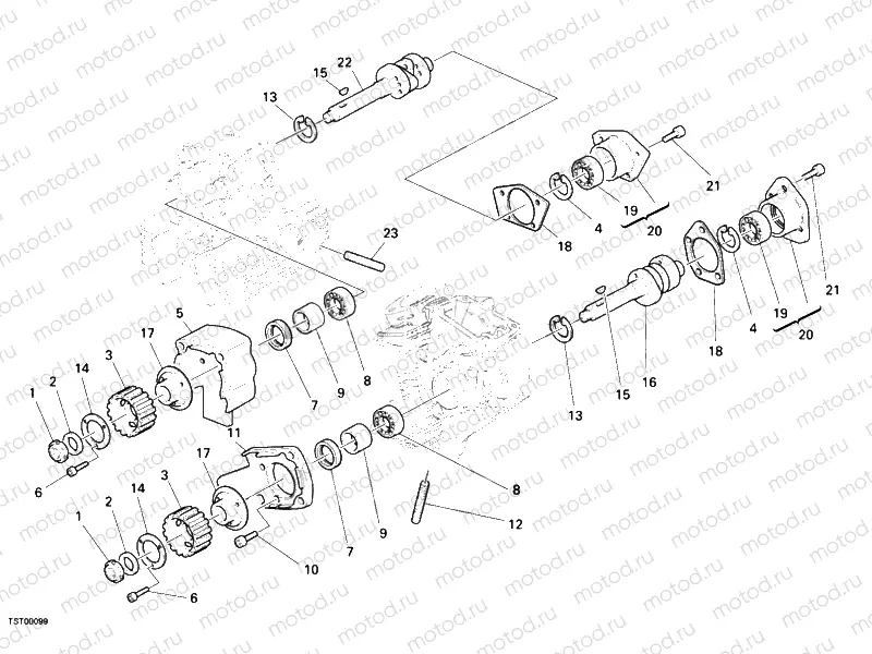 CAMSHAFT » VALVE DRIVE