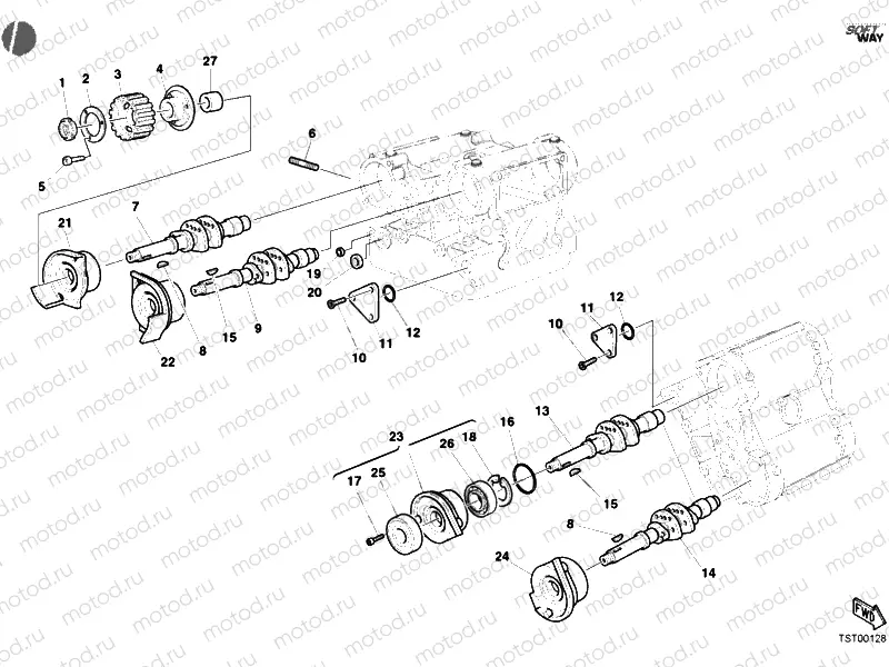 CAMSHAFT » VALVE DRIVE