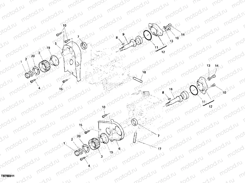 CAMSHAFT » VALVE DRIVE