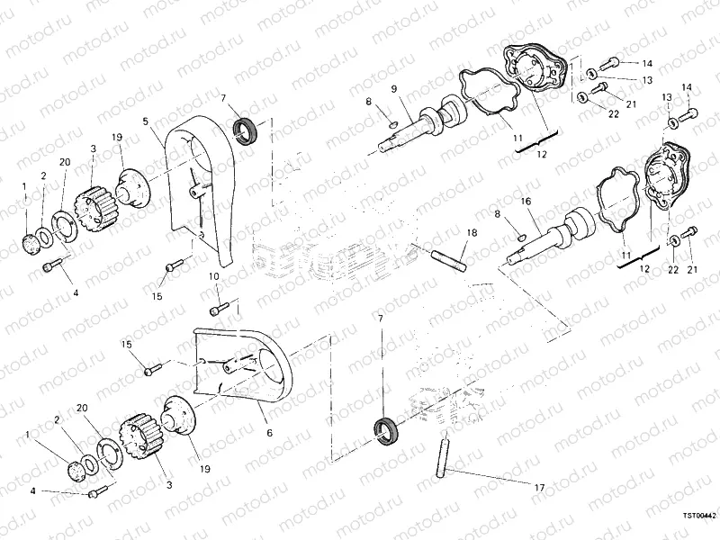 CAMSHAFT » VALVE DRIVE
