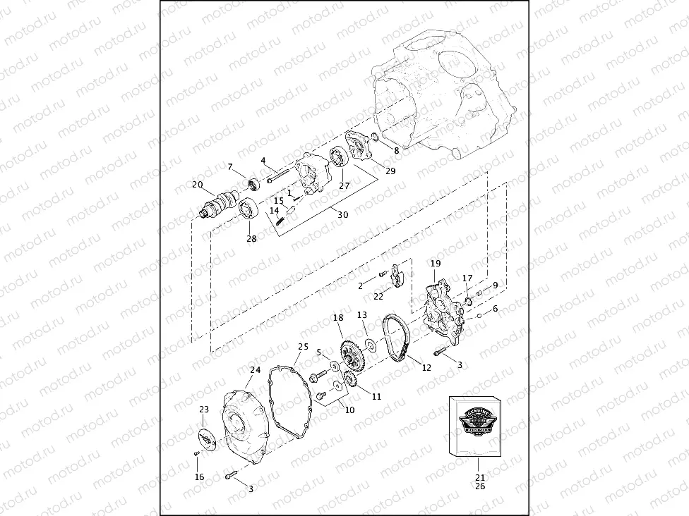 CAMSHAFTS AND CAMSHAFT COVER (2 OF 2)