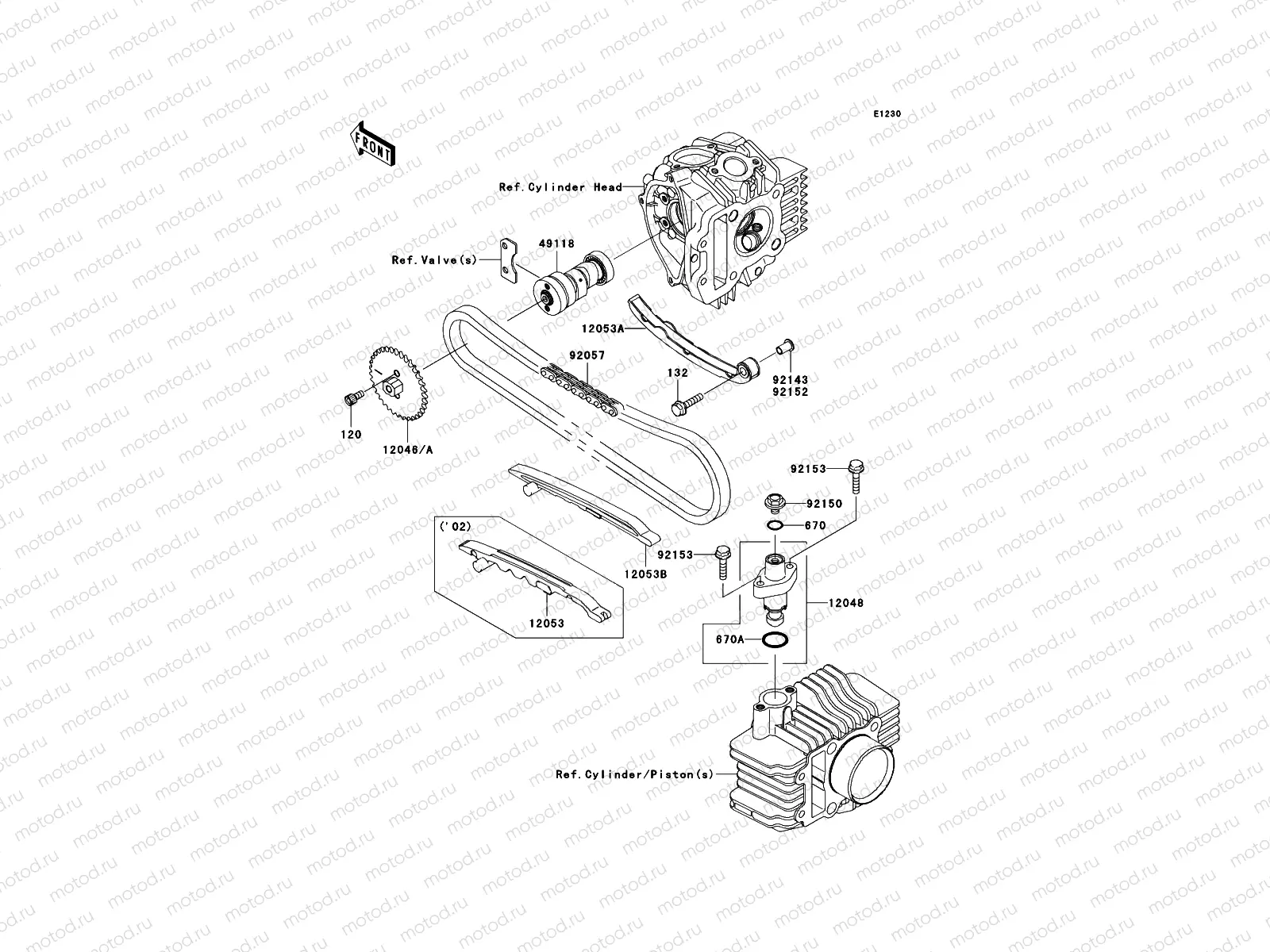 Camshaft(s)/Tensioner