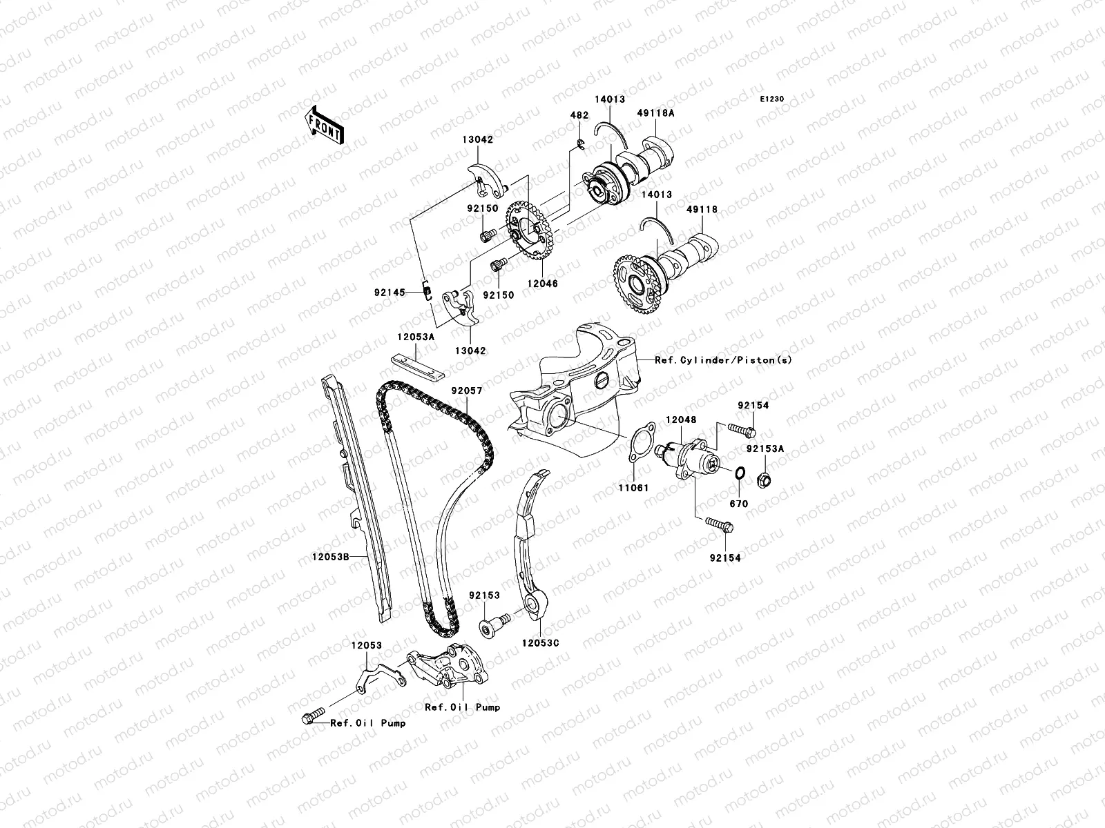 Camshaft(s)/Tensioner
