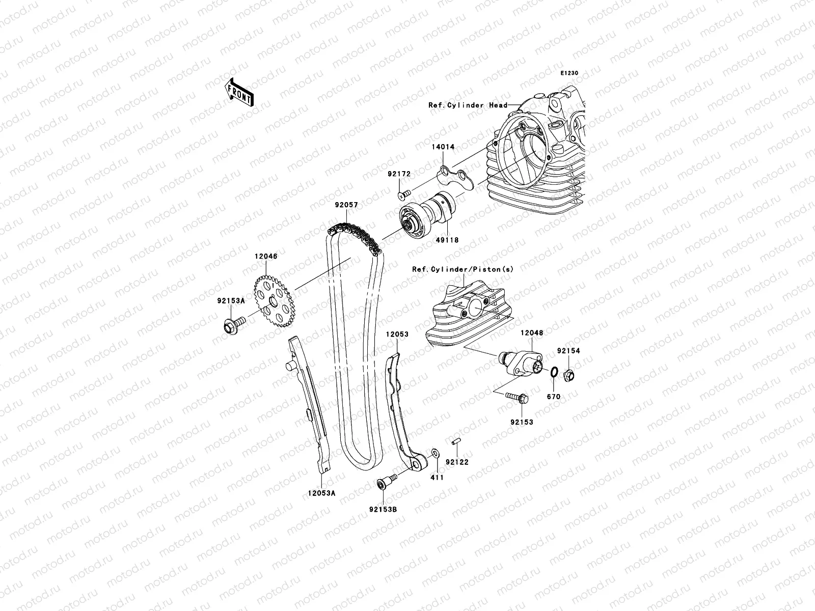 Camshaft(s)/Tensioner