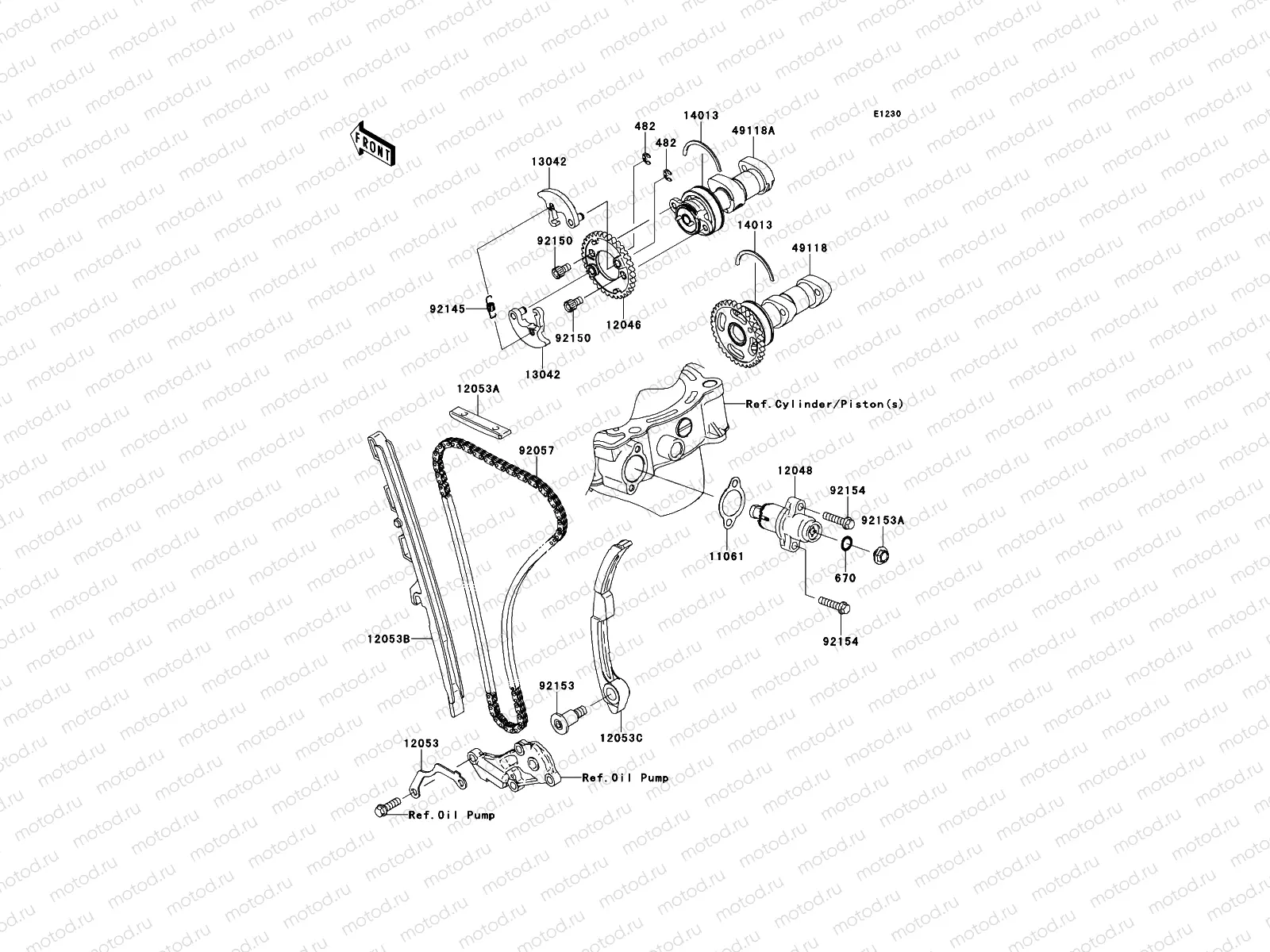 Camshaft(s)/Tensioner