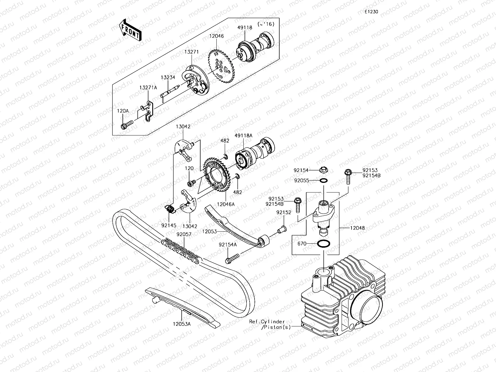 Camshaft(s)/Tensioner