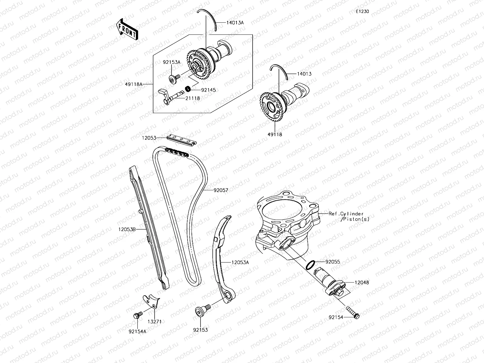 Camshaft(s)/Tensioner