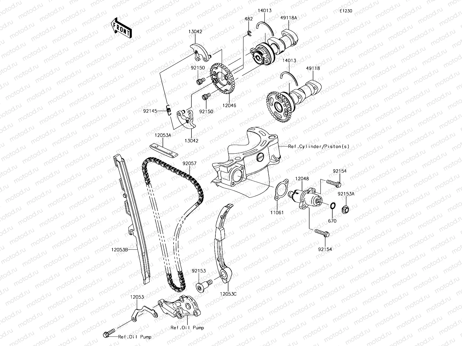 Camshaft(s)/Tensioner