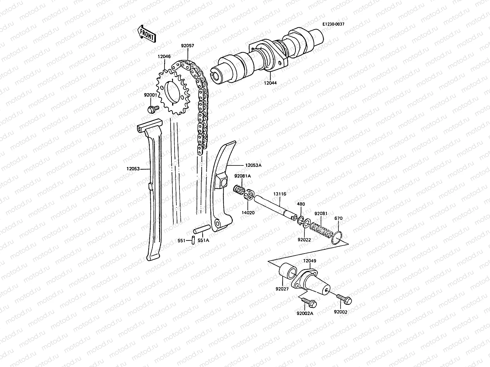 Camshaft(s)/Tensioner