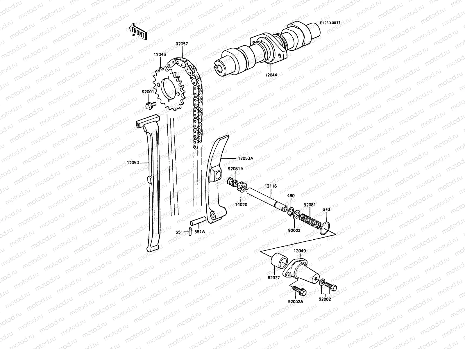 Camshaft(s)/Tensioner