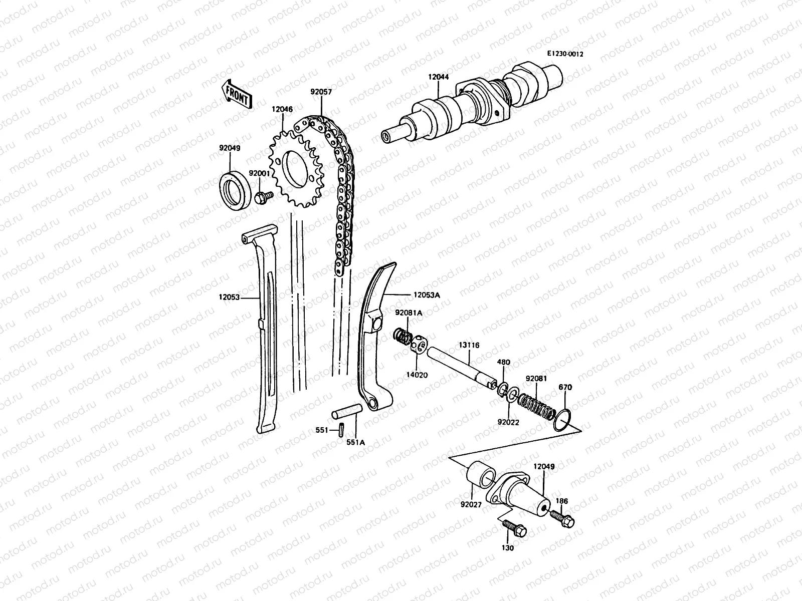 Camshaft(s)/Tensioner