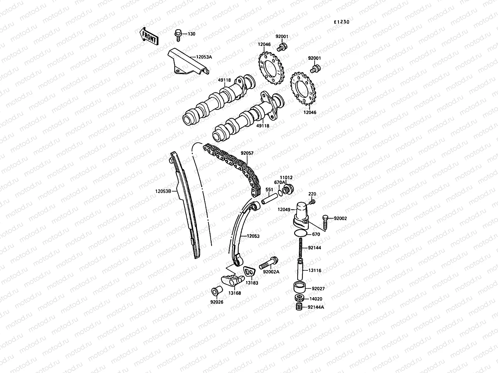 Camshaft(s)/Tensioner