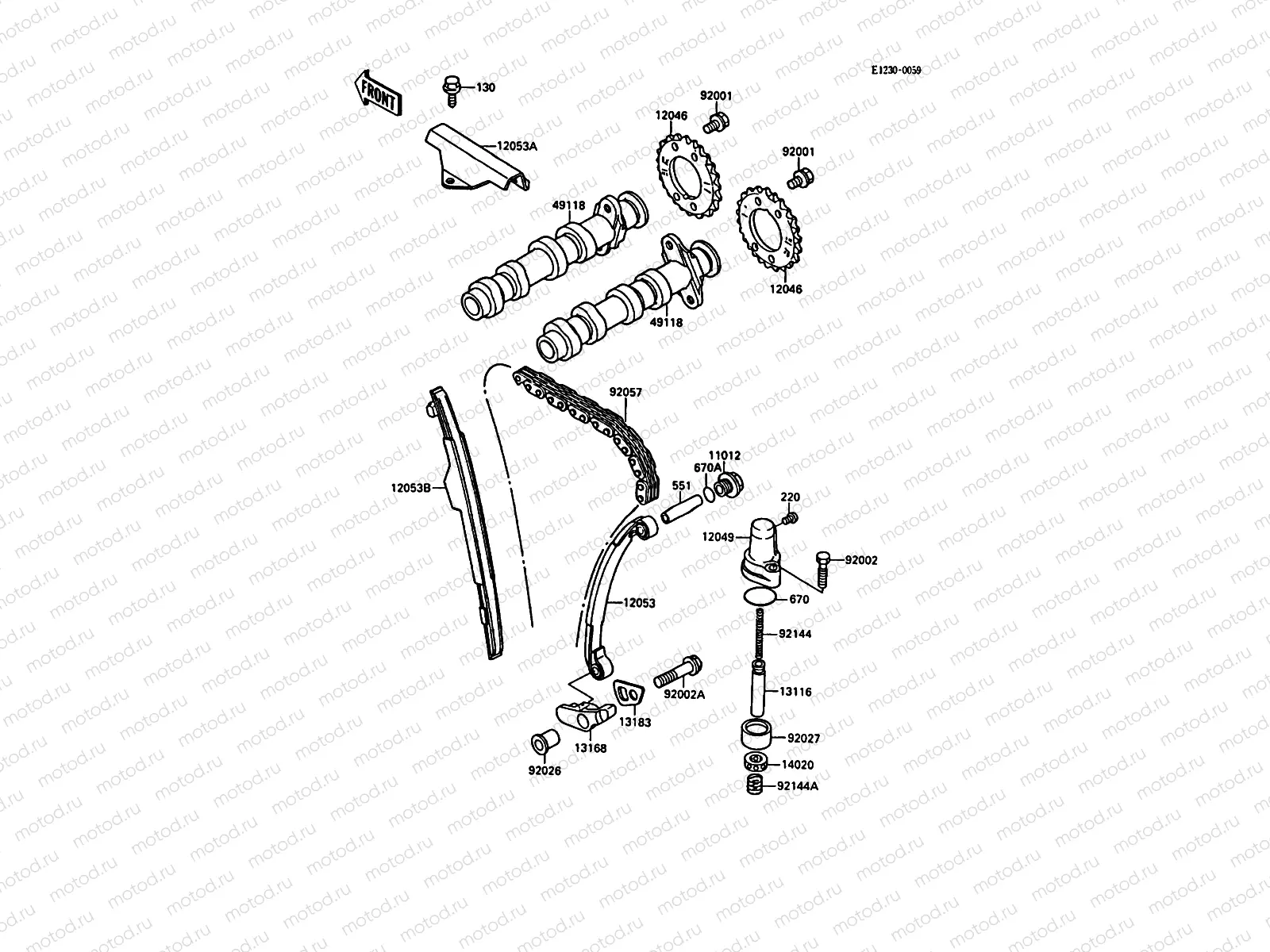Camshaft(s)/Tensioner