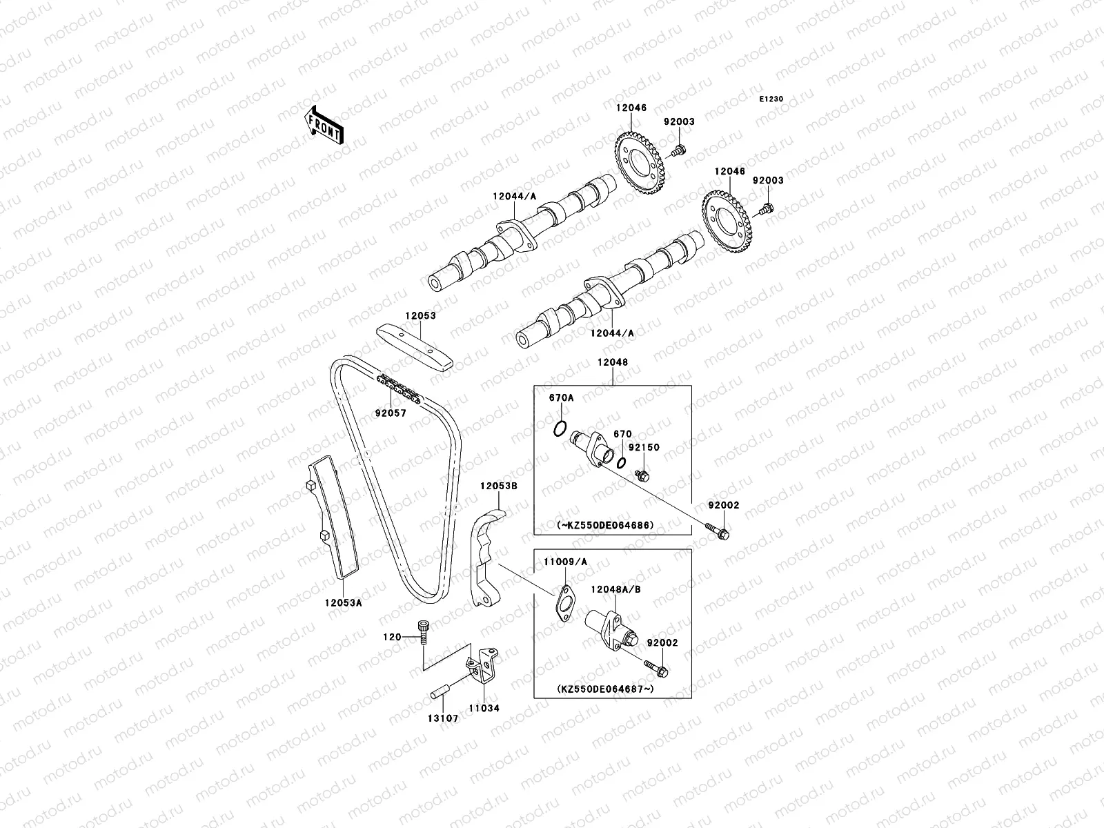 Camshaft(s)/Tensioner